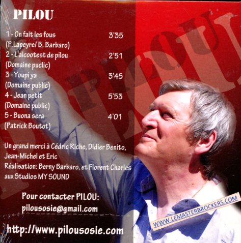 CD SINGLE DE PILOU FIESTA SANS MODERATION