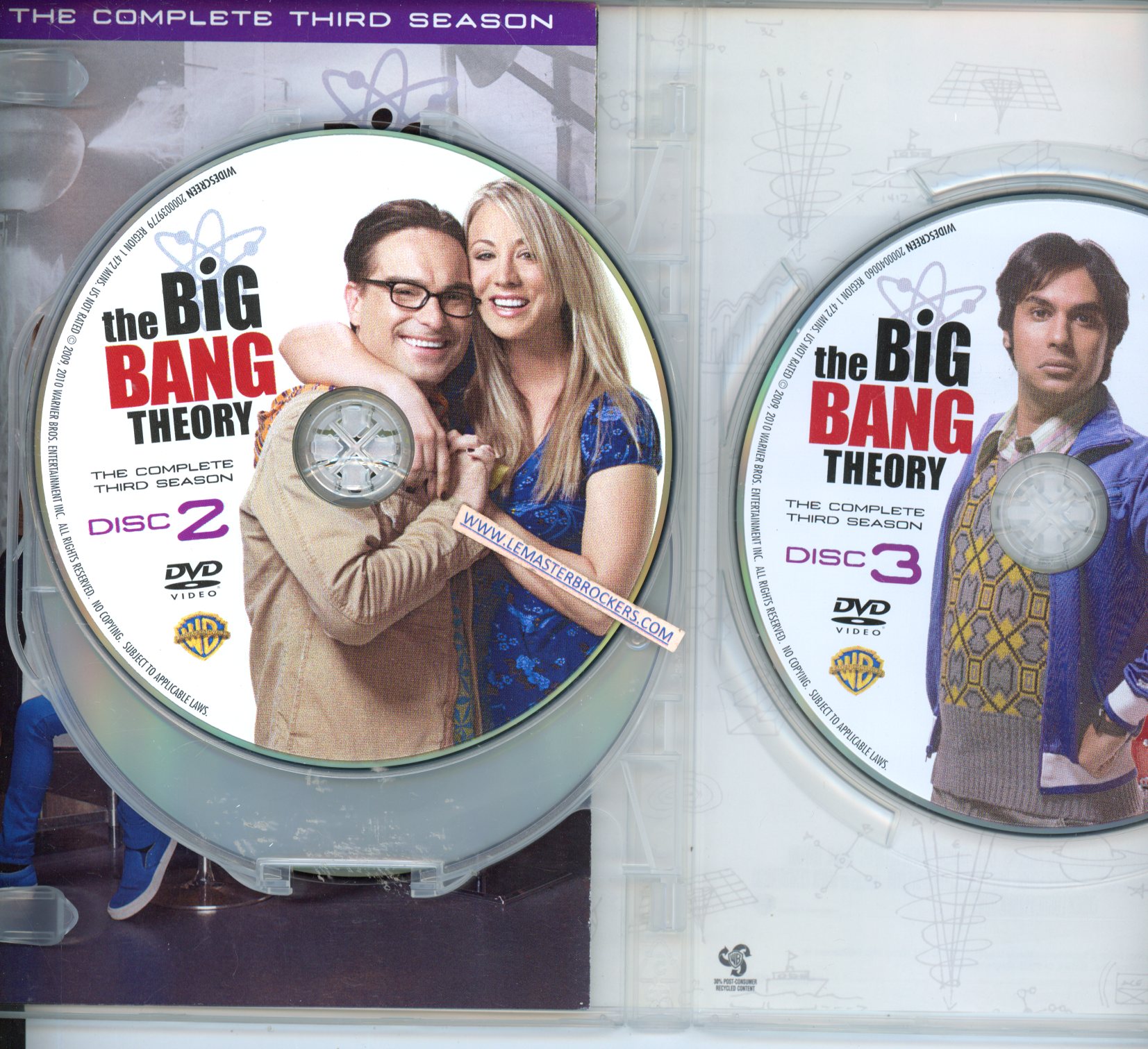 DVD THE BIG BAND THEORY - THE COMPLETE THIRD SEASON