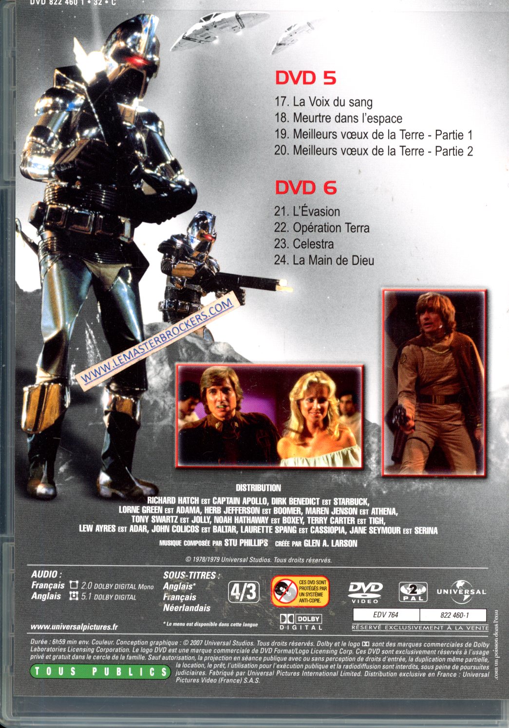 COFFRET DVD BATTLESTAR GALACTICA : PLONGÉE DANS LA SÉRIE ORIGINALE