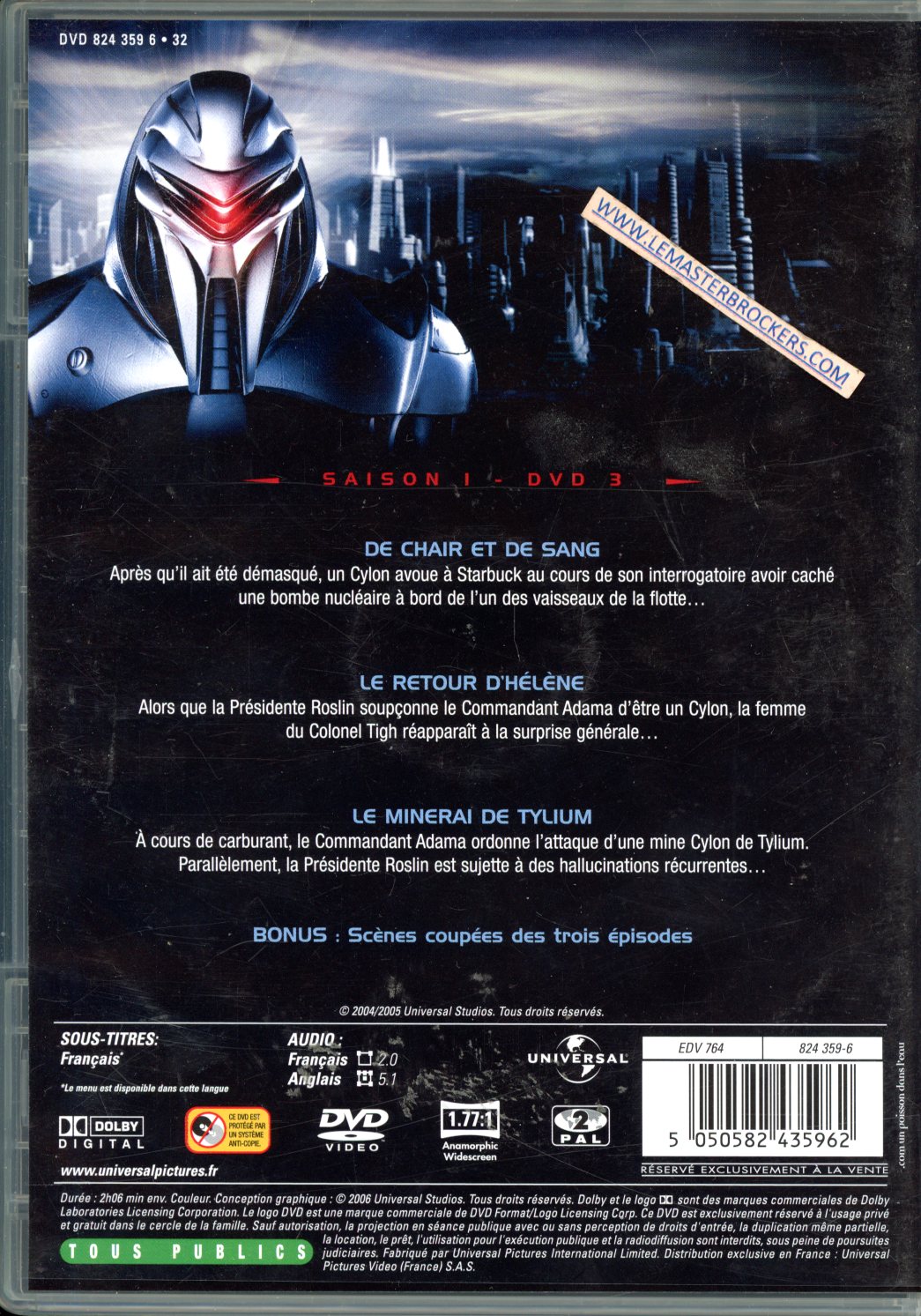 COFFRET DVD BATTLESTAR GALACTICA : SAISON 2