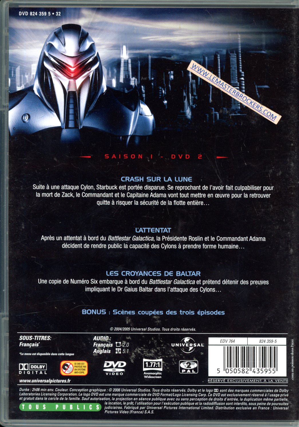 COFFRET DVD BATTLESTAR GALACTICA : SAISON 2