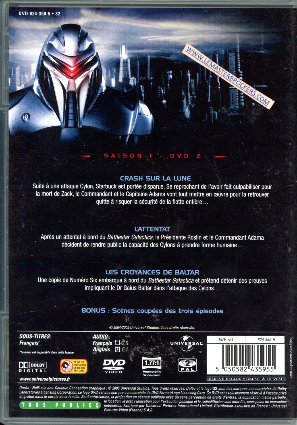 COFFRET DVD BATTLESTAR GALACTICA : SAISON 2