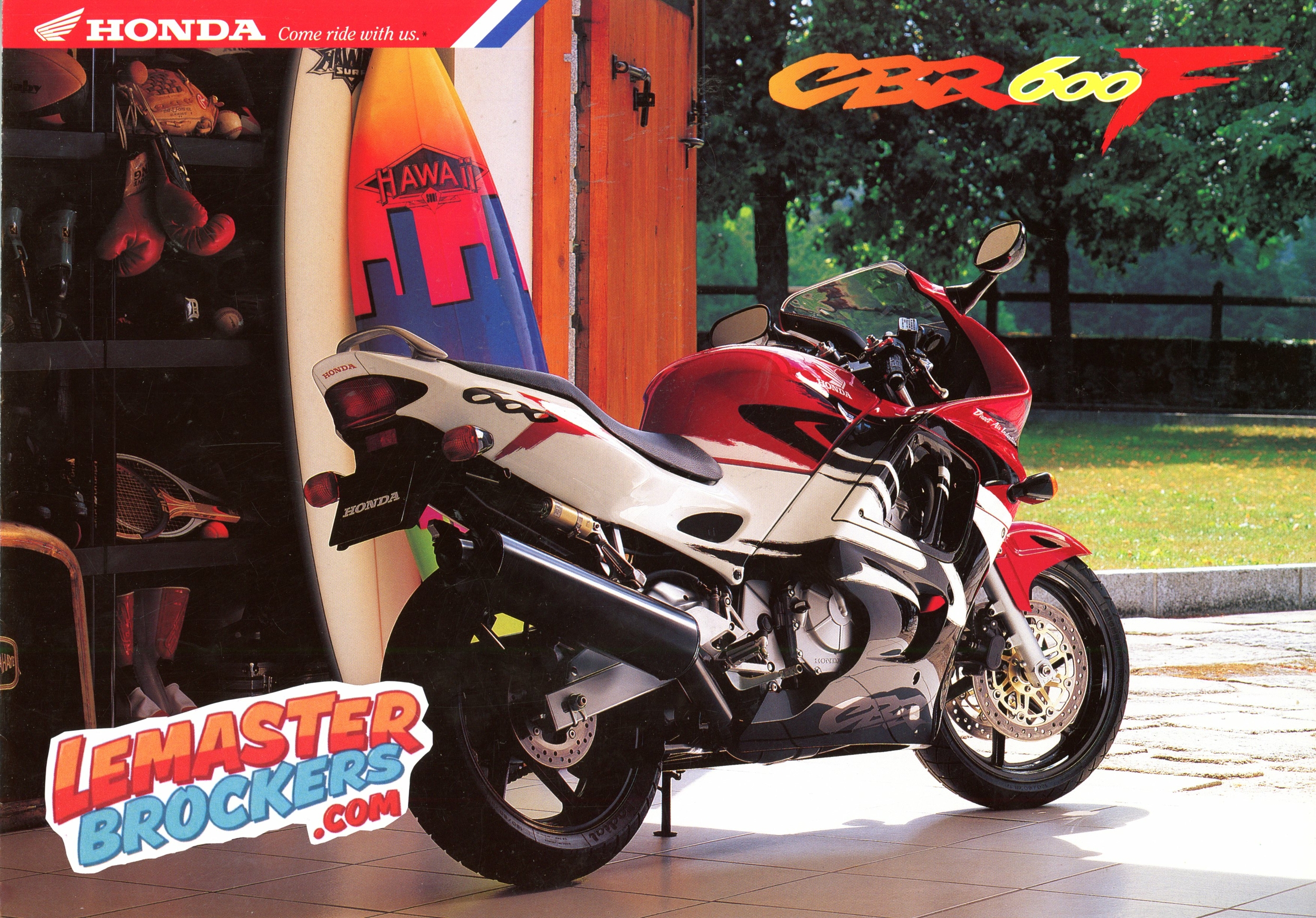 BROCHURE MOTO HONDA CBR 600F 1996