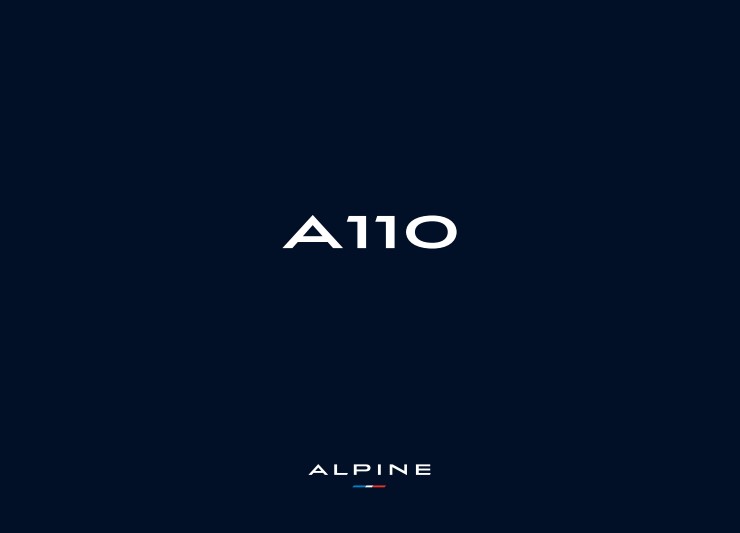 NOTICE DUTILISATION RENAULT ALPINE A110 - 2022