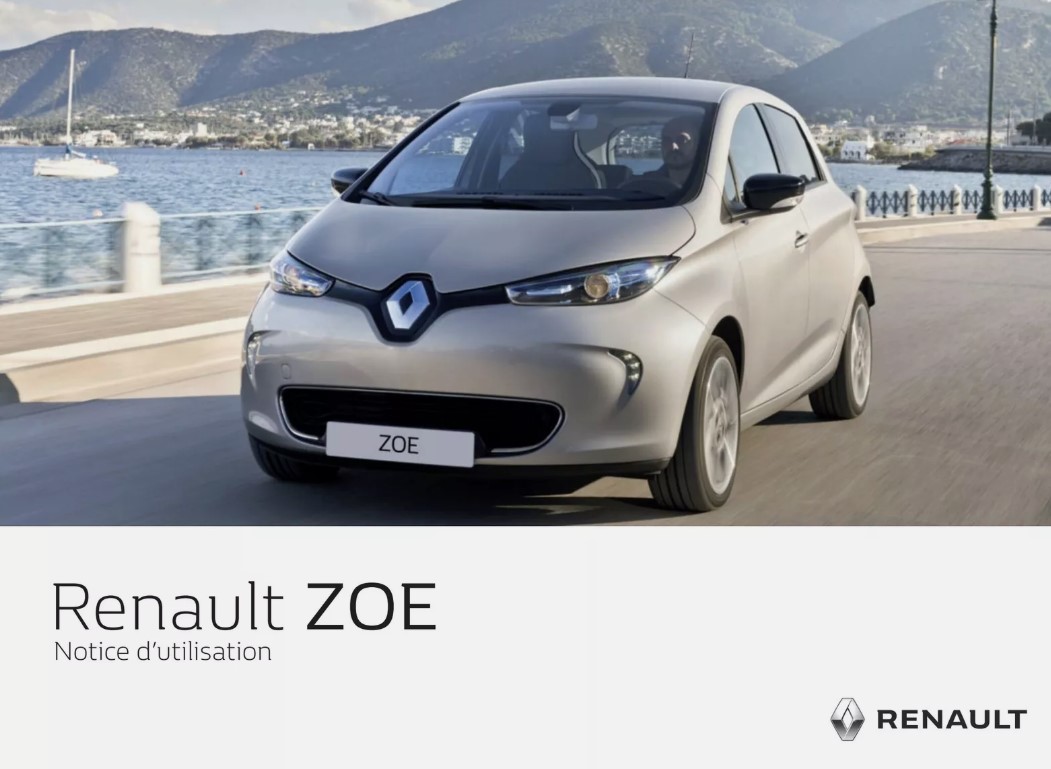 MANUEL DU PROPRIETAIRE RENAULT ZOE