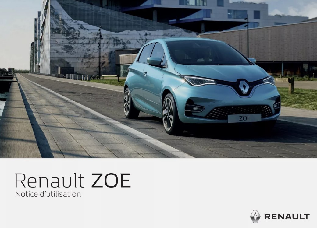 MANUEL DU PROPRIETAIRE RENAULT ZOE 2019