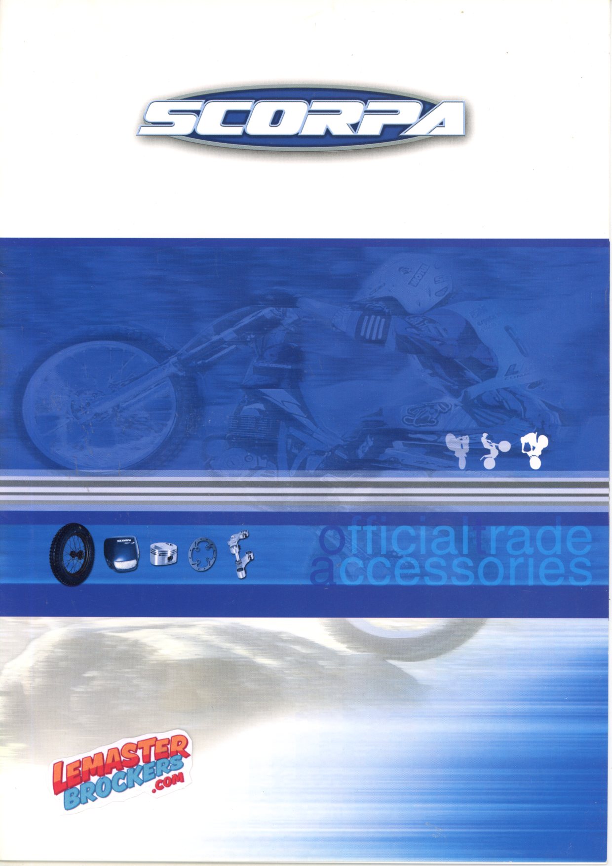 BROCHURE SCORPA TYS125F ACCESSOIRES