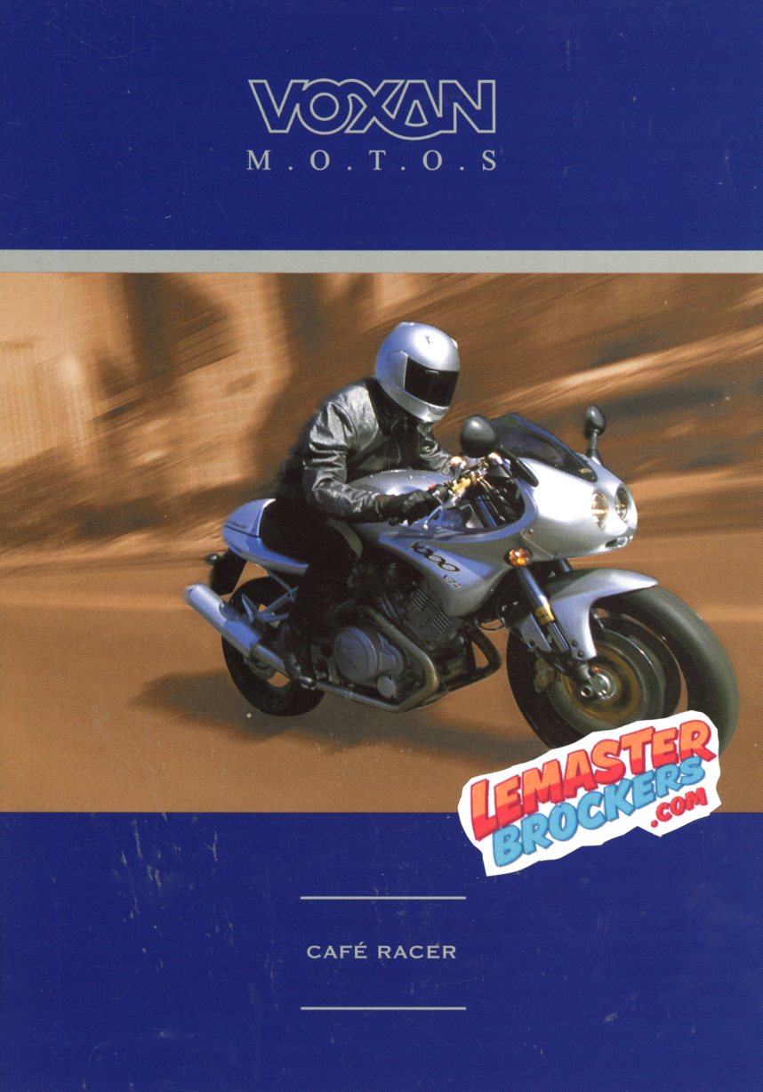 BROCHURE VOXAN CAFE RACER V1000