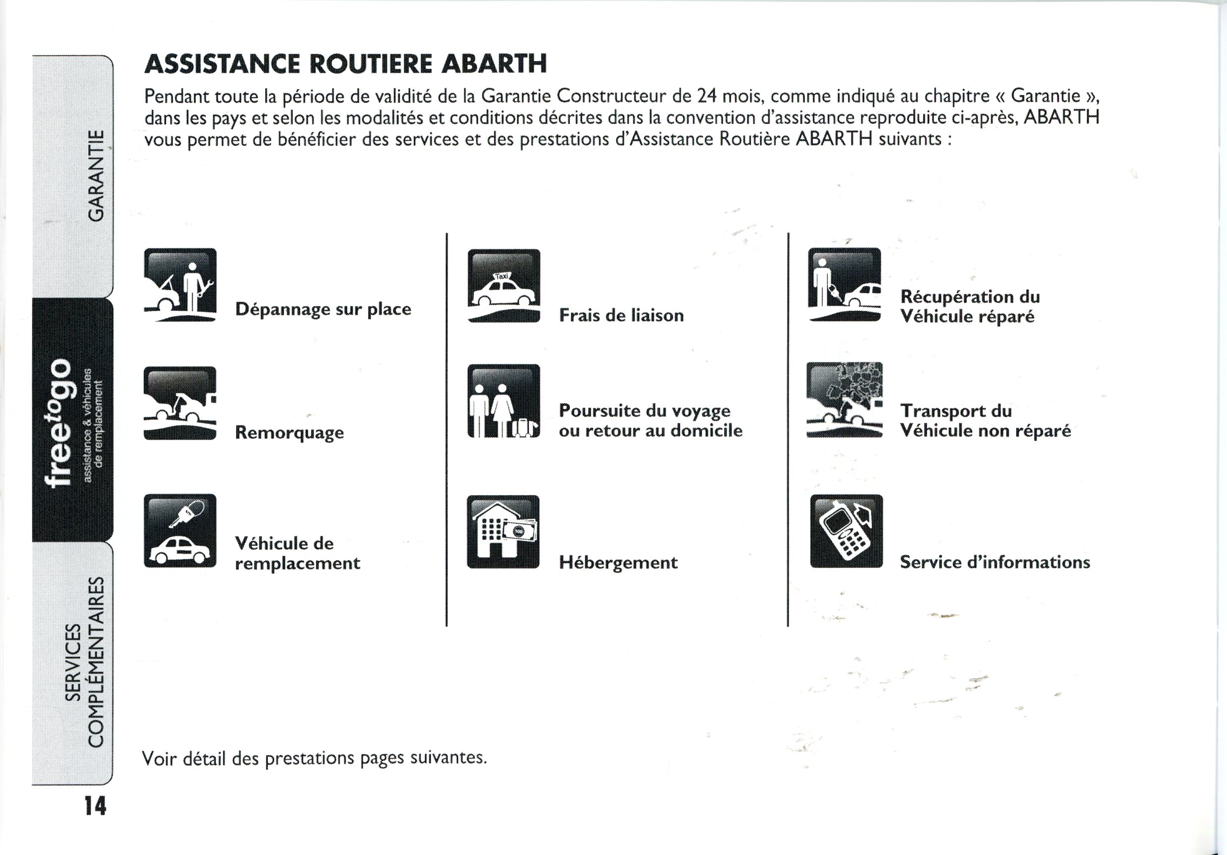 CARNET ABARTH SERVICE