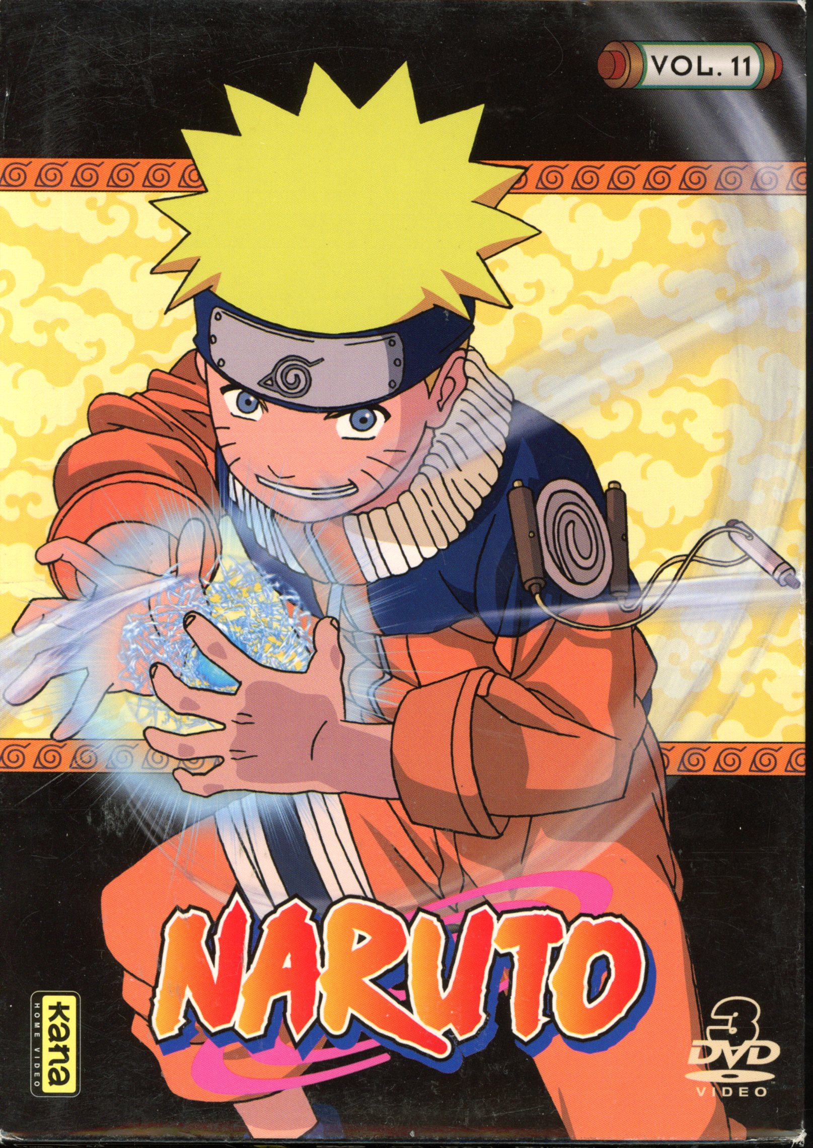NARUTO COFFRET 3 DVD VOL. 11