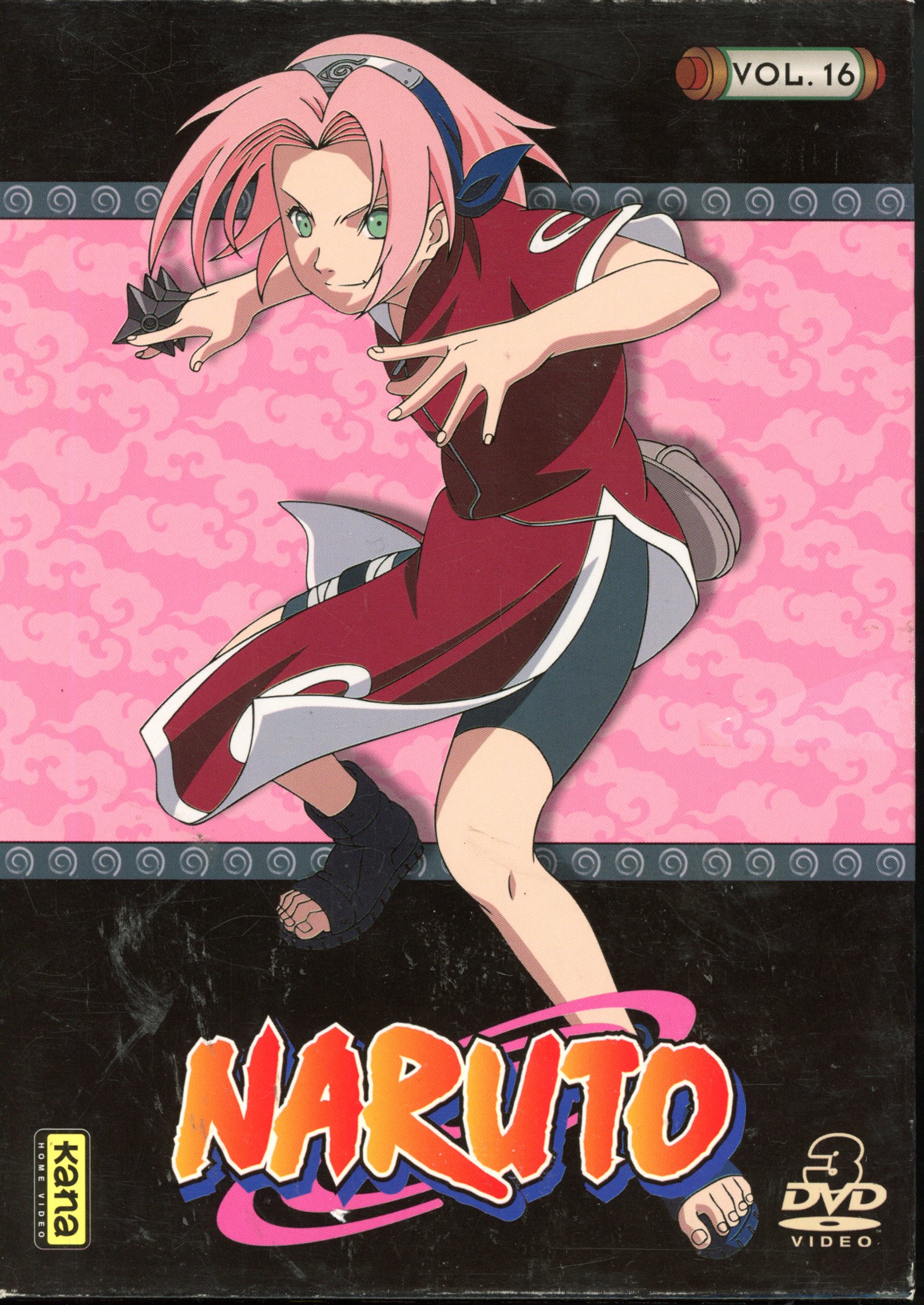 NARUTO COFFRET 3 DVD VOLUME 16 EDITION SLIM