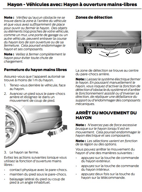 FORD MUSTANG MACH-E - MANUEL DU PROPRIETAIRE