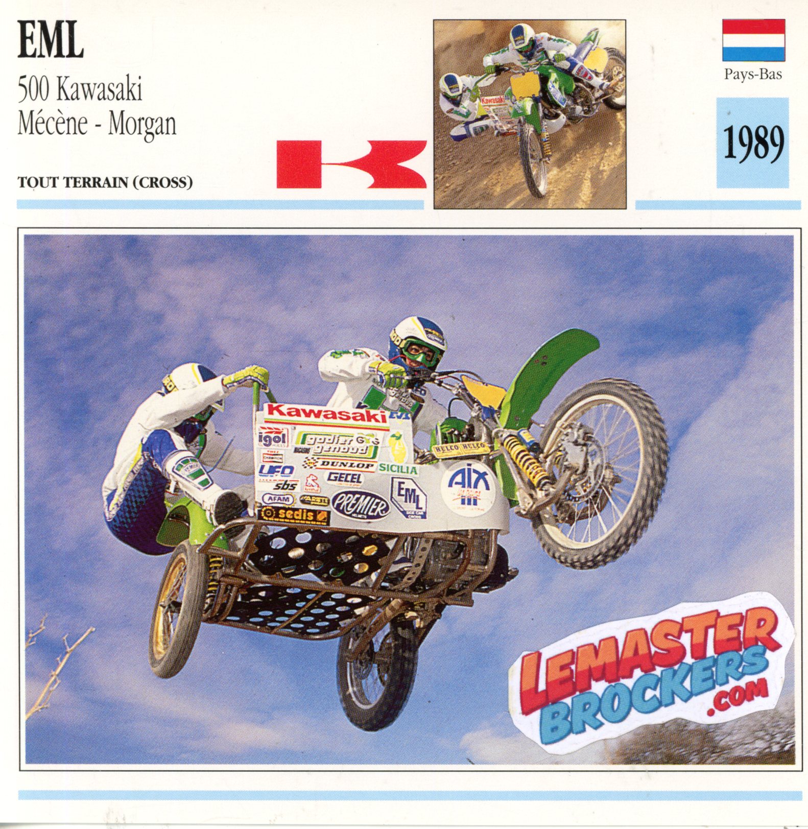 FICHE MOTO EML 500 KAWASAKI MECENE MORGAN