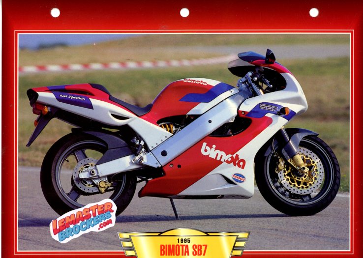 FICHE MOTO BIMOTA SB7 1995