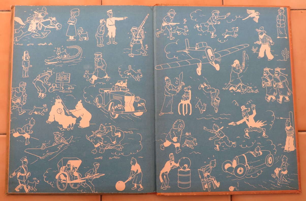 TINTIN LES 7 BOULES DE CRISTAL 1948 EDITION B2