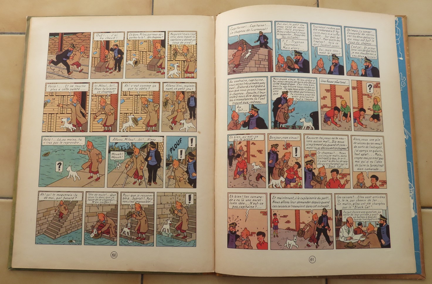 TINTIN LES 7 BOULES DE CRISTAL 1948 EDITION B2