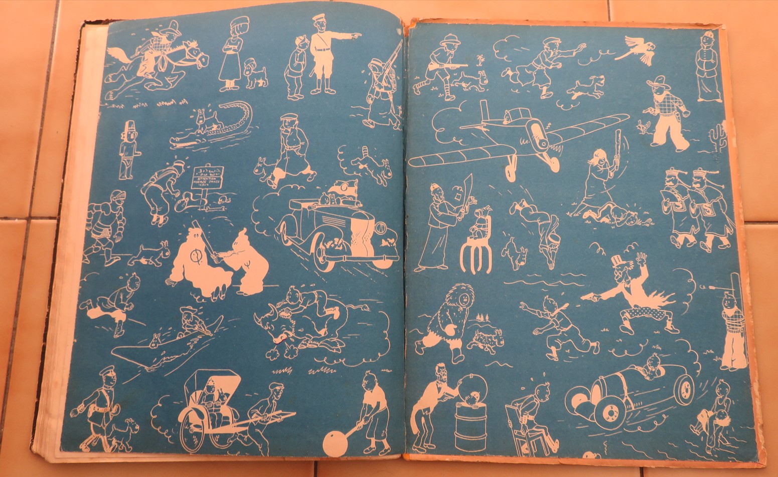 TINTIN LE TEMPLE DU SOLEIL EDITION B3 DE 1949