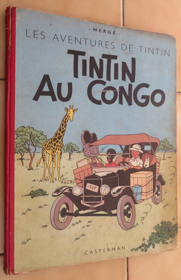 BD ALBUM TINTIN AU CONGO 1949 EDITION B3