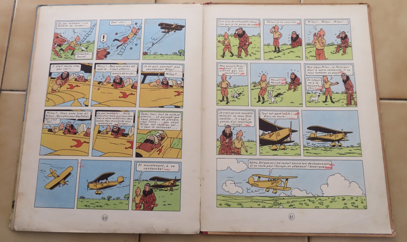 TINTIN AU CONGO 1949 EDITION B3