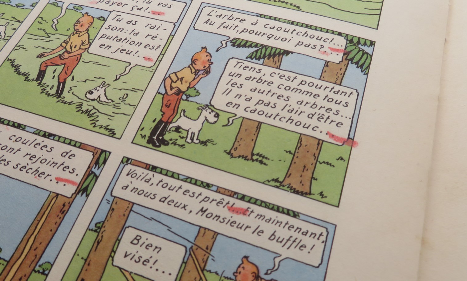 BD ALBUM TINTIN AU CONGO 1949 EDITION B3