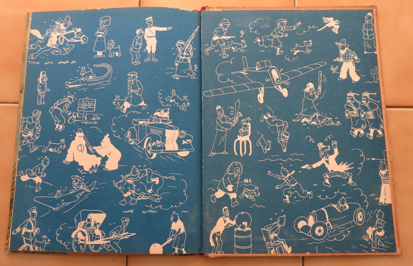 BD COLLECTION TINTIN LE TRESORS DE RACKAM LE ROUGE DE 1947