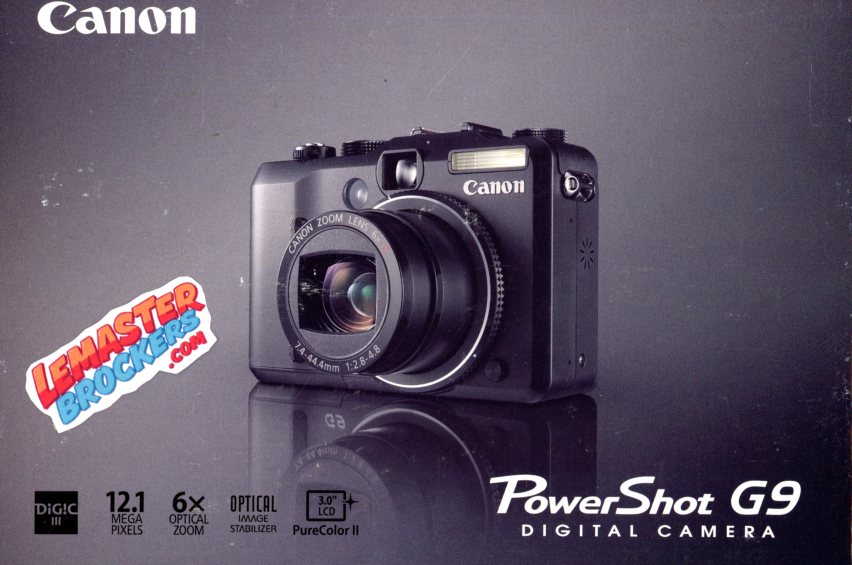 APPAREIL PHOTO NUMERIQUE CANON G9 POWERSHOT