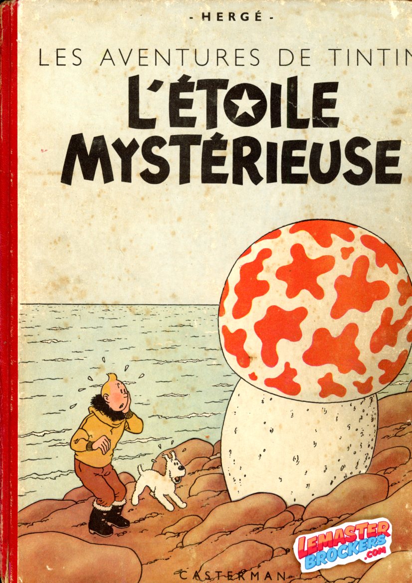 BD TINTIN LETOILE MYSTERIEUSE 1947 EDITION B4