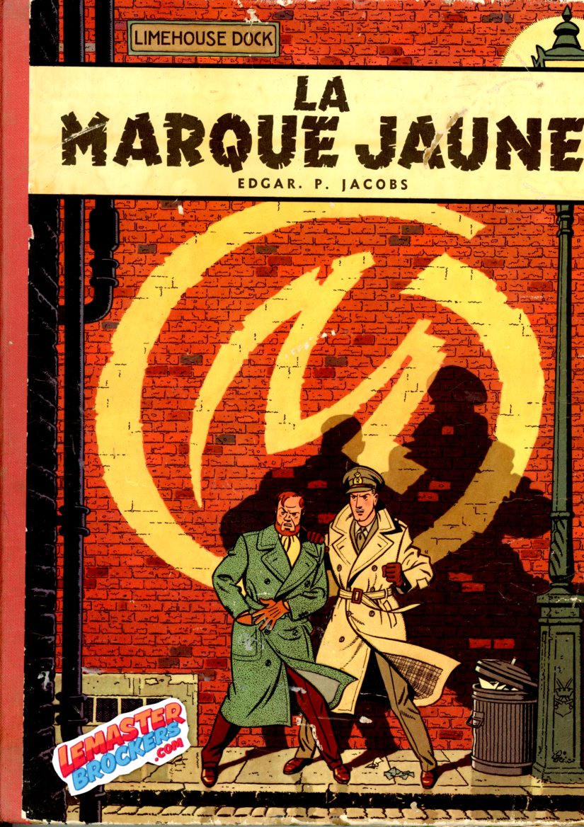 BD BLAKE ET MORTIMER LA MARQUE JAUNE DE 1959