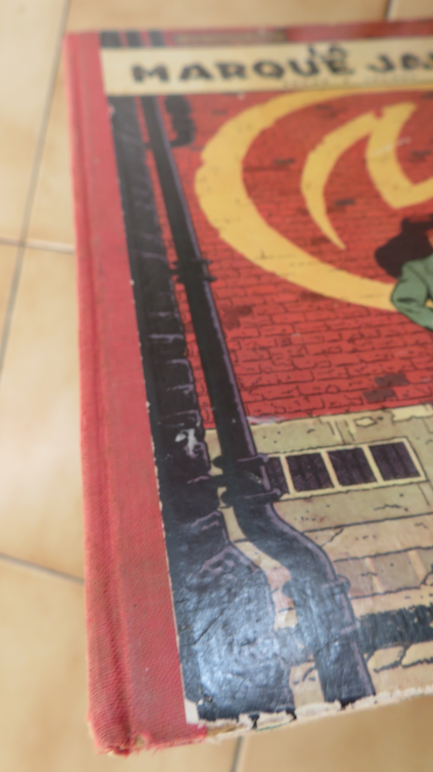 BD BLAKE ET MORTIMER LA MARQUE JAUNE DE 1959