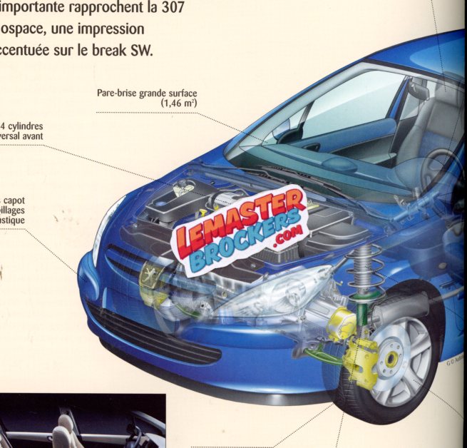FICHE PEUGEOT 307 - 2001