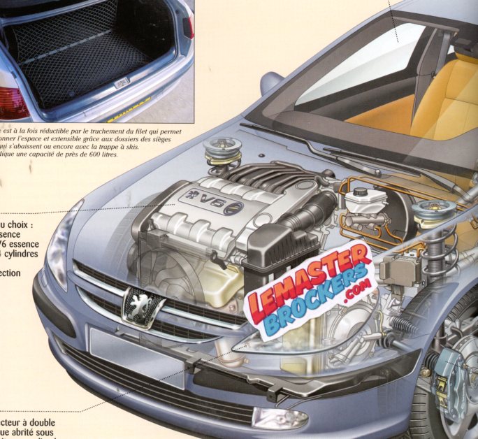 FICHE PEUGEOT 607 - 2000