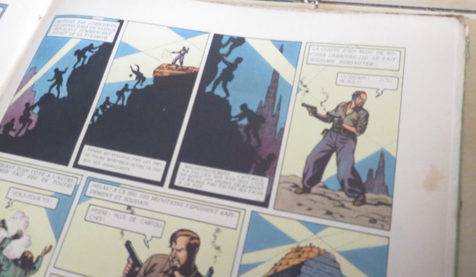 blake et mortimer LE SECRENT DE LESPADON TOME 1 - ÉDITION ORIGINALE 1950