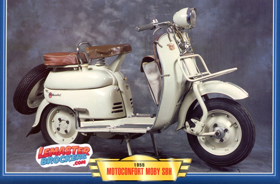 FICHE MOTO MOTOCONFORT MOBY SBH 1955