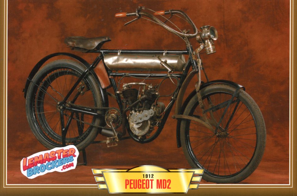 FICHE MOTO PEUGEOT MD2 1912