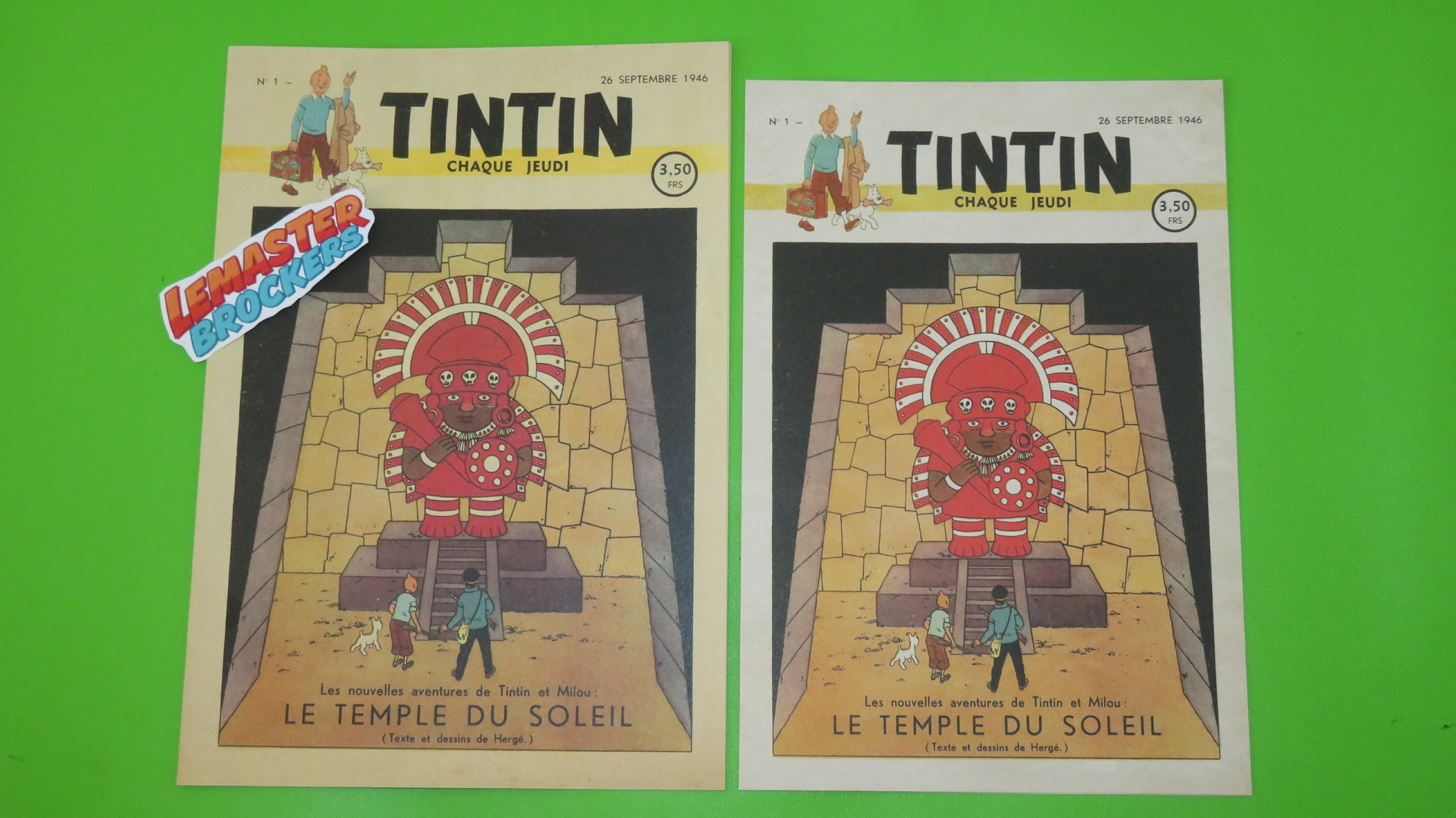 LOT REEDITION TINTIN N°1 - 1946
