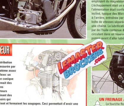 FICHE MOTO NORTON MANX