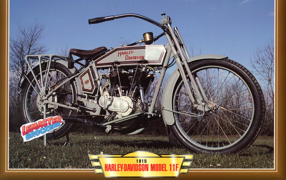 FICHE MOTO HARLEY-DAVIDSON 11F 1915