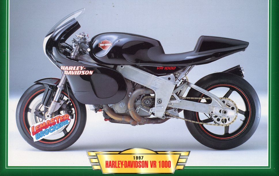 FICHE MOTO HARLEY-DAVIDSON 1000 VR 1997