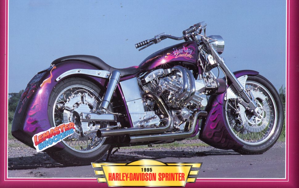 FICHE MOTO HARLEY-DAVIDSON SPRINTER 1995