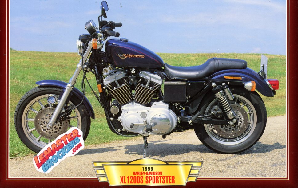FICHE MOTO HARLEY-DAVIDSON XL1200S SPORTSTER 1999