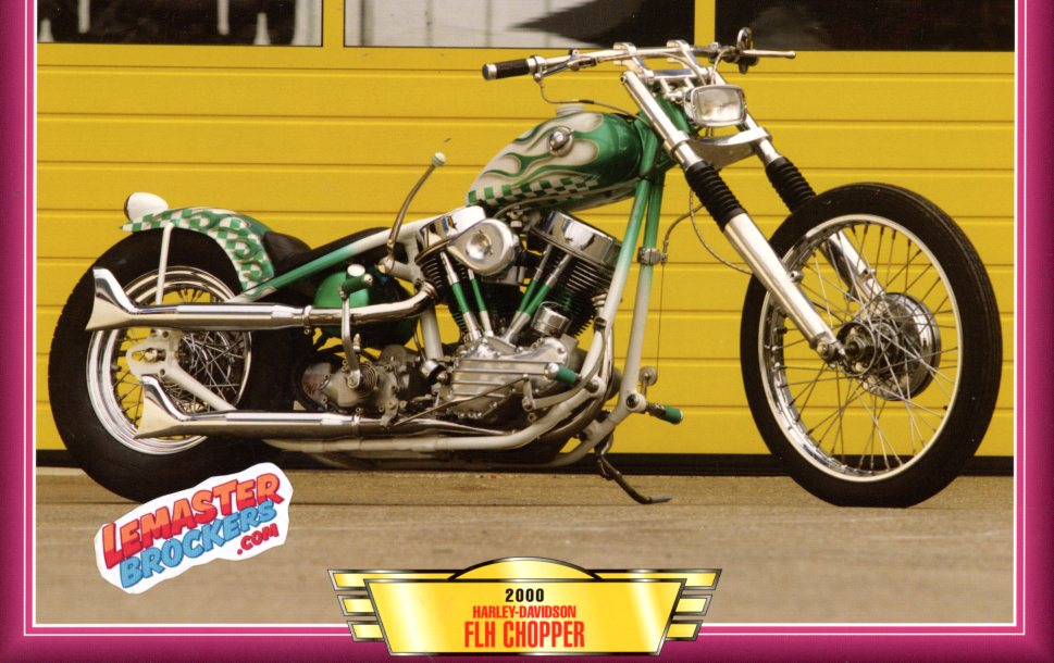 FICHE MOTO HARLEY-DAVIDSON FLH CHOPPER 2000