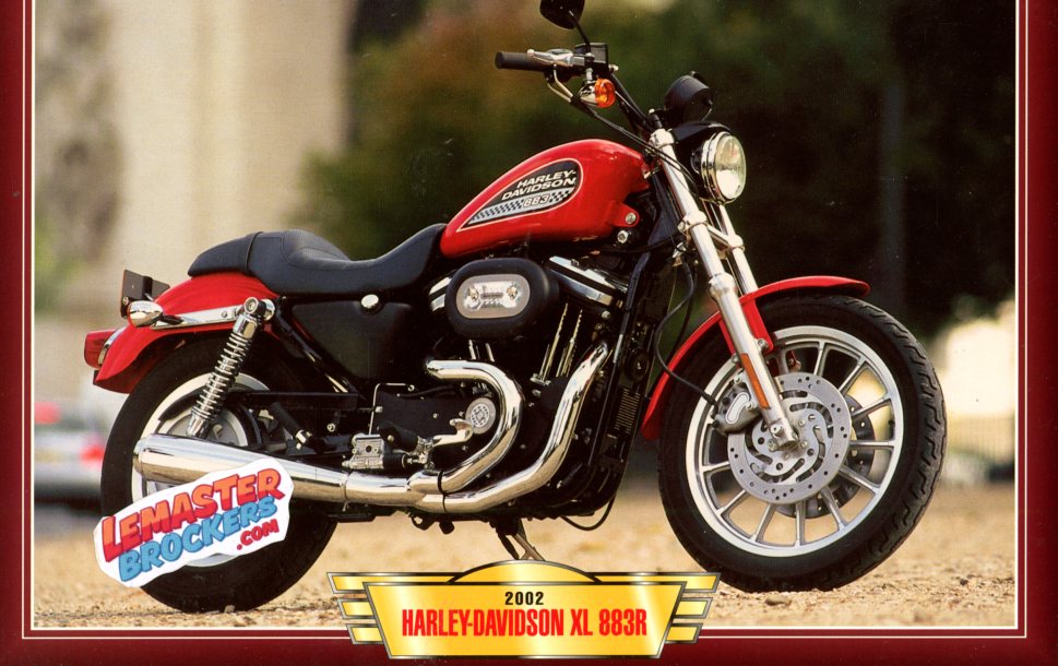 FICHE MOTO HARLEY-DAVIDSON XL 883 R SPORTSTER 2002