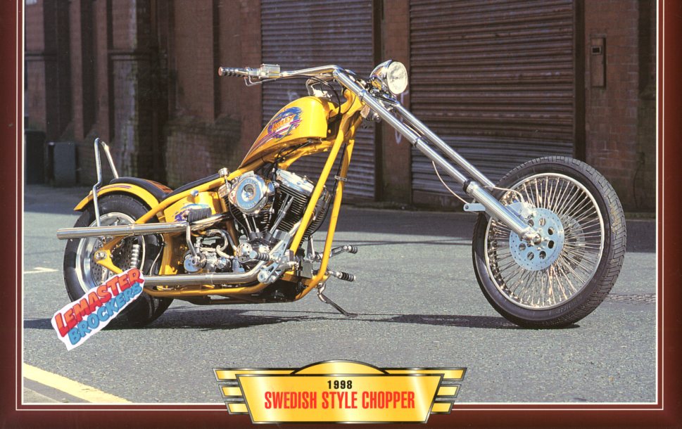 FICHE MOTO SWEDISH STYLE CHOPPER 1998
