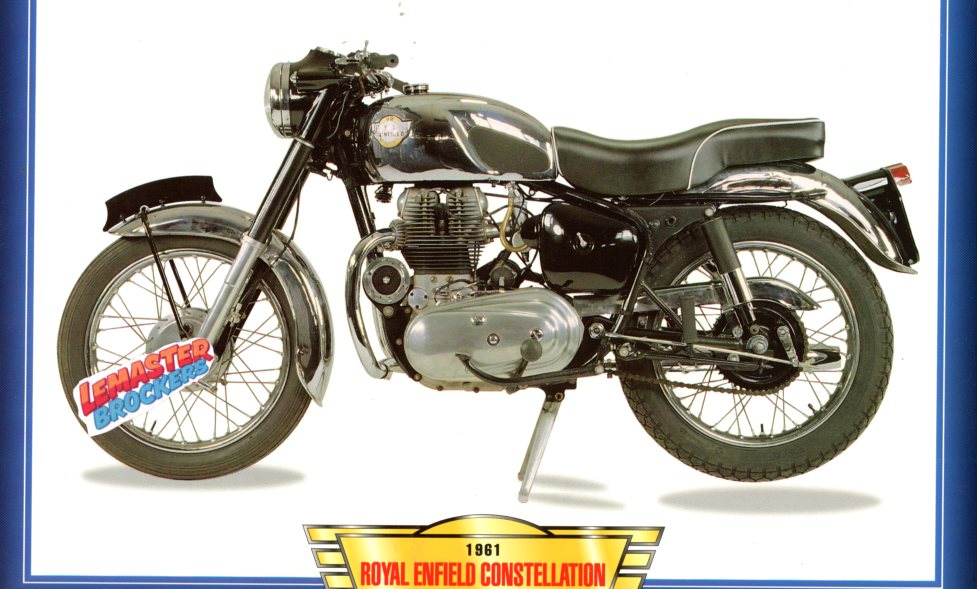 FICHE MOTO ROYAL ENFIELD CONSTELLATION 1961