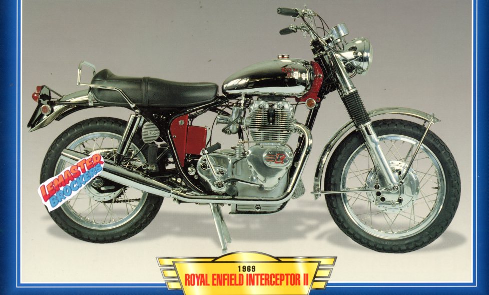 FICHE MOTO ROYAL ENFIELD INTERCEPTOR II 1969