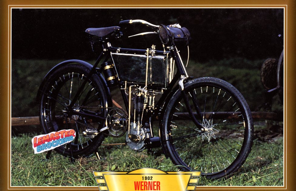 FICHE MOTO WERNER 1902