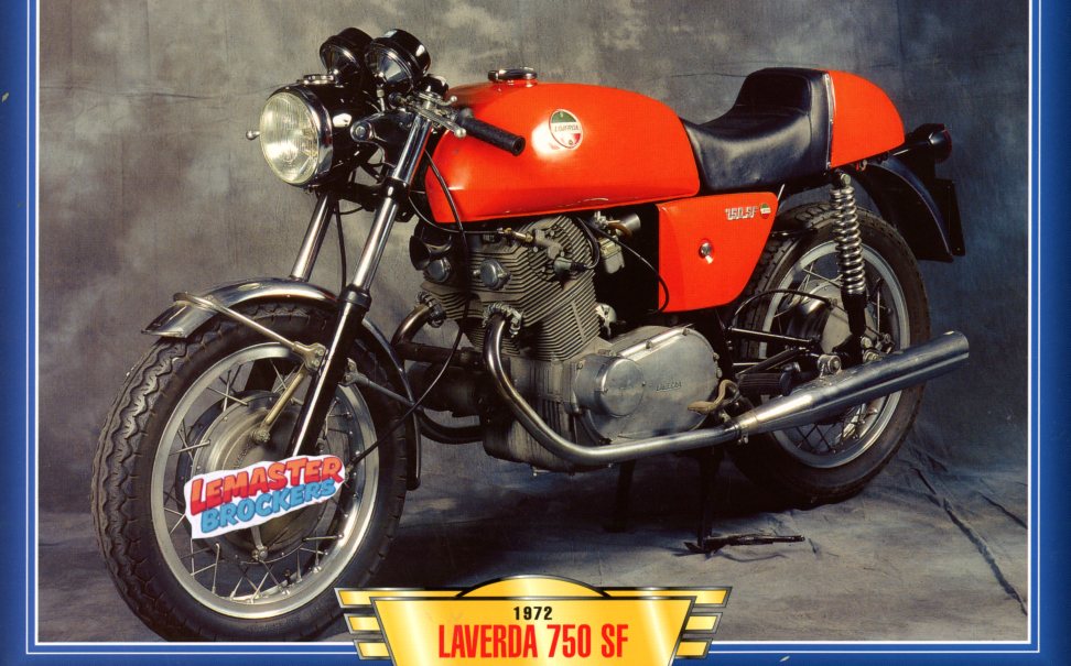FICHE MOTO LAVERDA 750 SF 1972