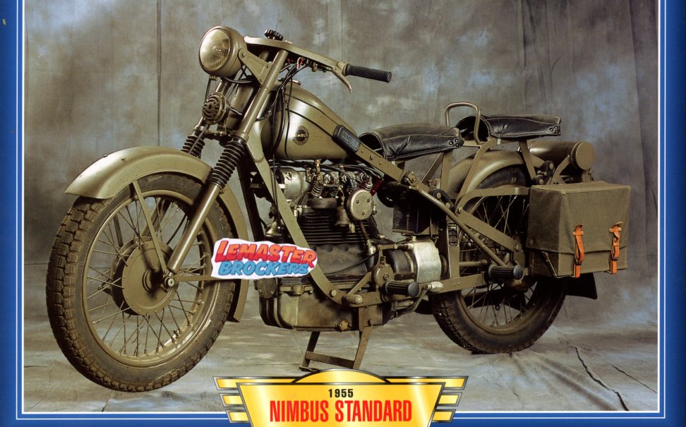 FICHE MOTO NIMBUS STANDARD 1955