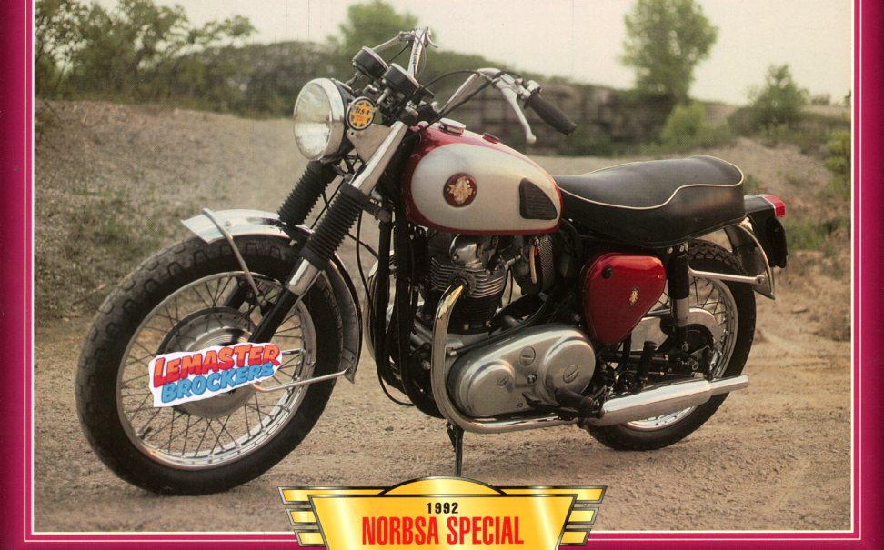 FICHE MOTO NORBSA SPECIAL 1992