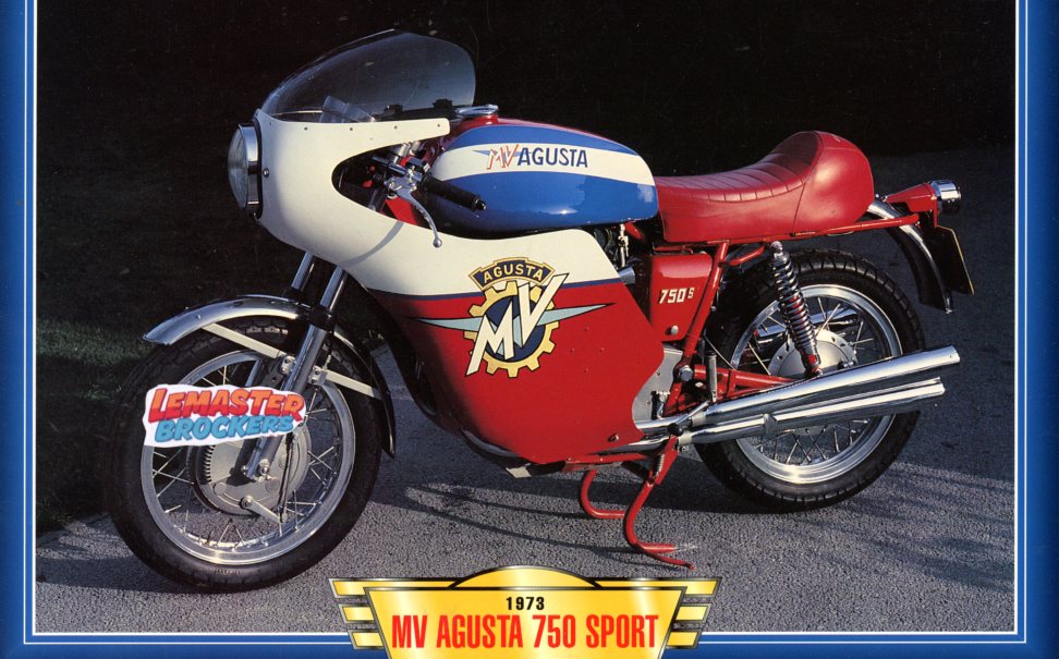 FICHE MOTO MV AGUSTA 750 SPORT 1973